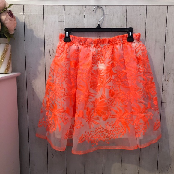 Maje Dresses & Skirts - Maje coral color tutu style women’s skirt